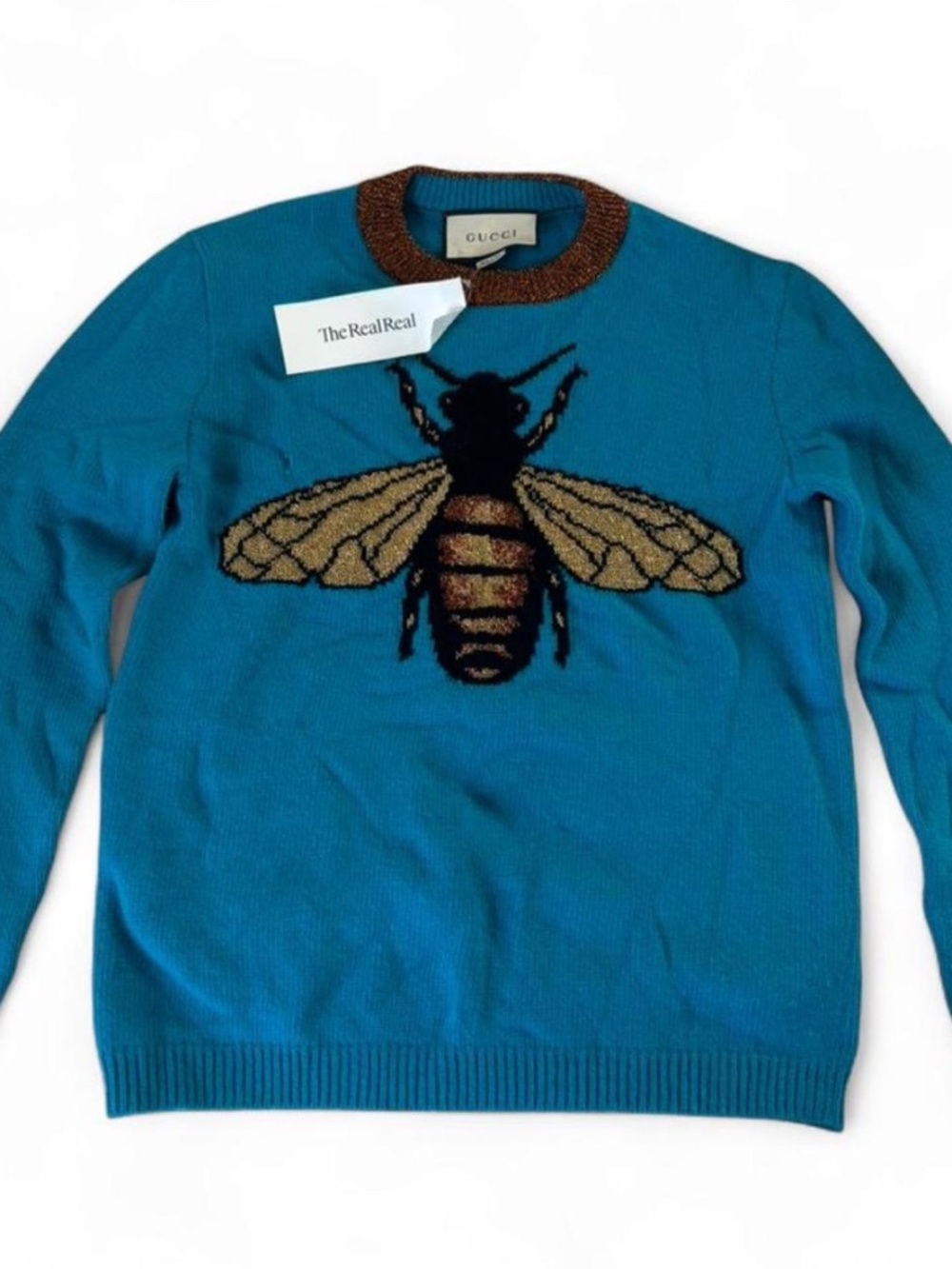 Gucci Wool Bee Sweater